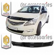 Ветровик на дверь. Hyundai Solaris