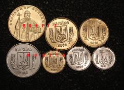 Набор монет 7 шт. Украина.