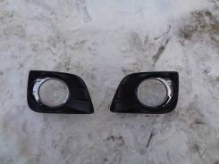 Ободок противотуманной фары. Toyota Land Cruiser Prado, GRJ151, GRJ150, TRJ150, TRJ150W Двигатели: 1GRFE, 2TRFE