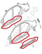 Порог кузовной. Geely MK