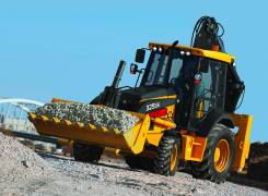 John Deere. Экскаватор погрузчик 325 SK, 4 500 куб. см., 0,23 куб. м.