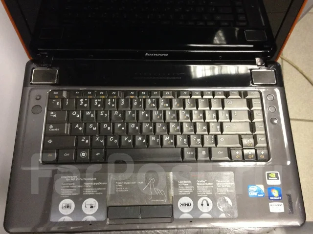 Lenovo IdeaPad Y550p. 213����, ��� 2048 ��, ���� 250���, WiFi: 1, Bluetooth: 1 ����