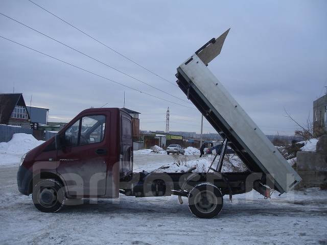 Самосвальная установка на Mitsubishi Fuso с кузово