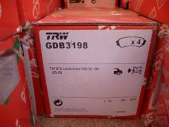 Колодка тормозная. Toyota Land Cruiser