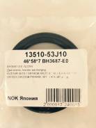 Сальник NIS 13510-53J10 BH3687-E0 (NOK) 46*58*7 N2293 Двигатель /колен. Nissan: Avenir, Prairie, Bluebird, NV350 Caravan, 100NX, King Cab, Presage, R...