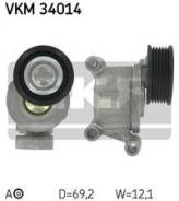 Натяжной ролик ремня ГРМ. Volvo: B, C30, V50, S40, F Ford C-MAX, DA Ford Focus, DBW Двигатели: QQDB, 1820