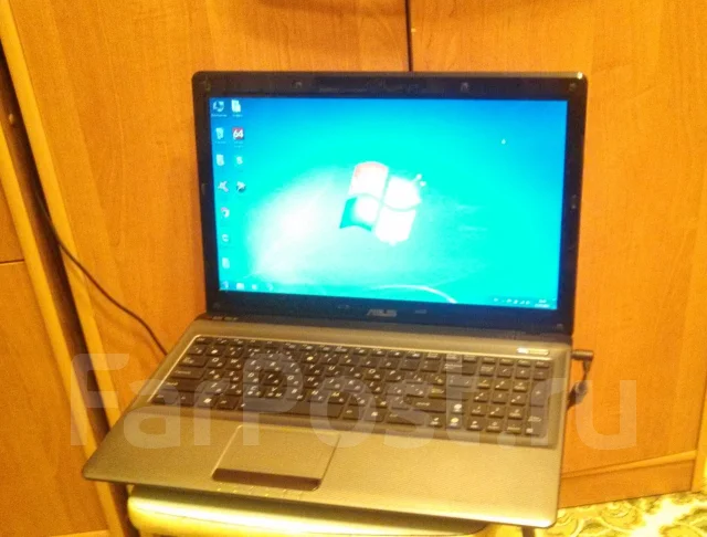 Asus K52JU. 2,5����, ��� 4 ��, ���� 320���, WiFi: 1, ����������� �� 20��. ����