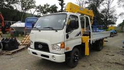 Hyundai HD78. Продам грузовик бортовой с манипулятором Hyundai E-Mighty (HD78) Новый, 3 907 куб. см., 4 500 кг.