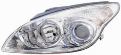 Фара. Hyundai i30, FD Двигатели: G4FC, G4FA, D4FB
