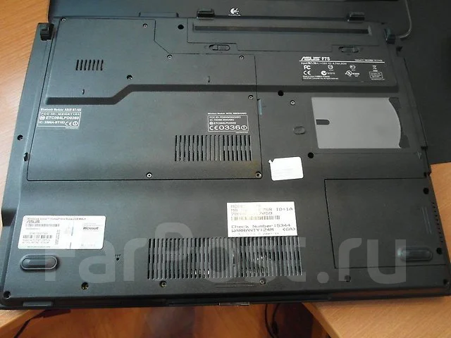 Asus F7. 2����, ��� 2048 ��, ���� 160���, WiFi: 1, Bluetooth: 1, ����������� �� 5��. ����