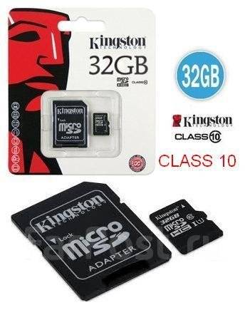 Карта памяти microsdhc 32 гб 10 class