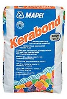 Клей для керамогранита и кафеля "Kerabond T-R Grey". (Mapei, Италия), в ...