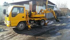 Isuzu Elf. Продается экскаватор