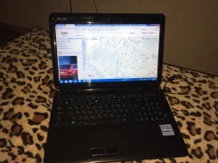 Asus K50IP. 15.6", ��� 2048 ��, ���� 250 ��, WiFi, Bluetooth, ����������� �� 2 �.