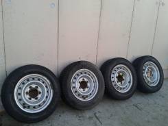 Комплект колес 175 75 R15 LT грузовая остаток 70%. 7.5x15 6x139.70