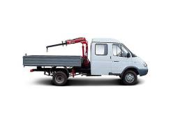 ГАЗ 33023. Кран-манипулятор (КМУ) "Газель Фермер", 4х2, 1 500 кг., 4x2