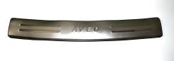 Накладка на бампер. Chevrolet Aveo