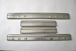 Накладка на порог. Volkswagen Tiguan