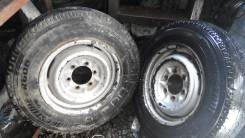 Шины Bridgestone 195/80R15 LT с штамповками. x15 6x139.70 ЦО 105,0 мм.