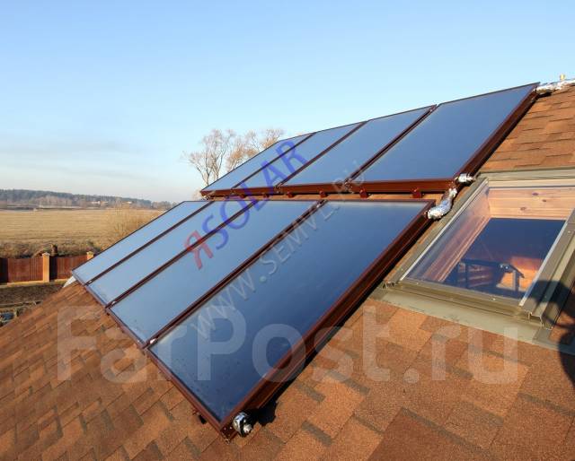 Продажа и установка солнечных коллекторов во Владивостоке