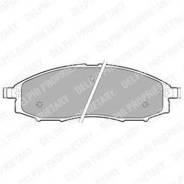 Колодка тормозная. Nissan: Navara, NP300, Pathfinder, Murano, Armada, King Cab Двигатели: YD25, TD25TI, KA24DE