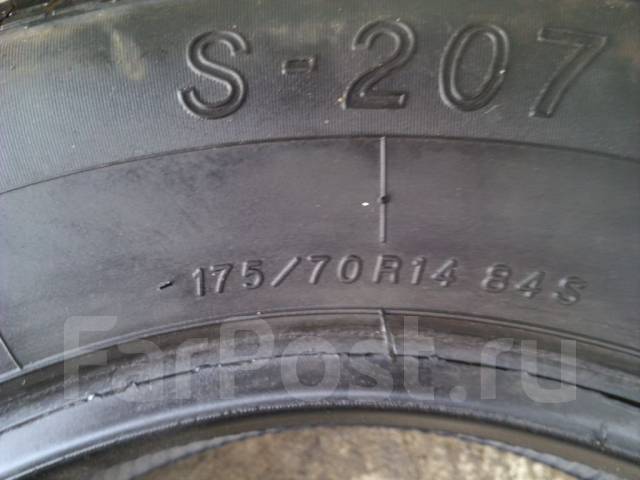 Yokohama S207, 175/70 R14, 14", 1 шт, в наличии, 175 мм, 70 % ...
