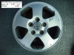 Nissan. 5.5x15, 5x114.30, ET45, ЦО 65,7 мм.