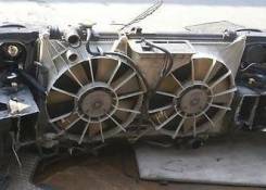 Радиатор охлаждения двигателя. Toyota Aristo, JZS160, 160 Двигатель 2JZGE