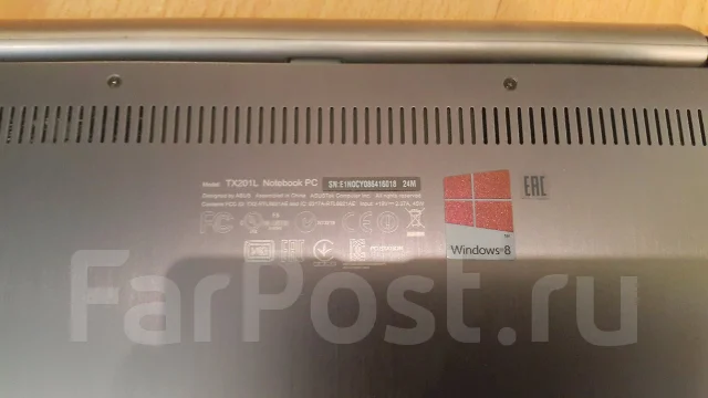 Asus Transformer Book TX201LA. 16����, ��� 4 ��, ���� 500���, WiFi: 1, Bluetooth: 1, ����������� �� 7��. ����