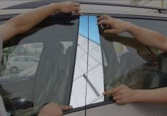 Накладка на порог. Honda Fit. Под заказ