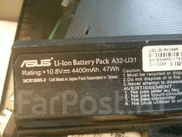 Asus U31JG ����
