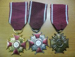 Крест Заслуги (все степени) Образца 1952–1990г. (Польша) во Владивосто. Оригинал