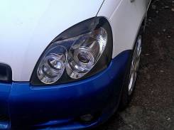 Накладка на фару. Toyota Vitz, NCP131, NCP10, NCP13, NCP15, SCP10