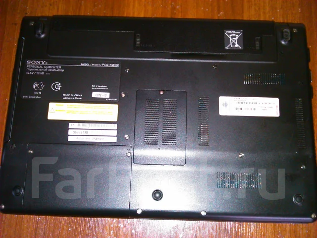 Sony VAIO PCG-71812V. 2,5����, ��� 4 ��, ���� 500���, ����������� �� 4��. ����