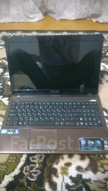 Asus K53S. 2,2����, ��� 4 ��, ���� 500���, WiFi: 1, Bluetooth: 1 ����