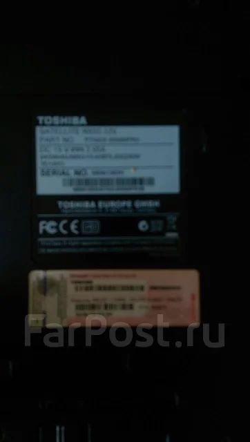 Toshiba Satellite R850-12V. 2,4����, ��� 8 ��, ���� 256���, WiFi: 1, Bluetooth: 1, ����������� �� 3��. ����
