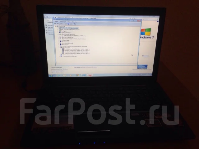 MSI GE620DX. 2,5����, ��� 8 ��, ���� 500���, WiFi: 1, ����������� �� 2��. ����