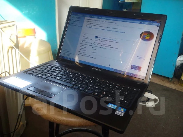 Lenovo G570. ��� 4 ��, ���� 500���, WiFi: 1, Bluetooth: 1, ����������� �� 3��. ����