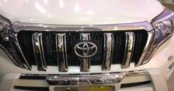 Молдинг решетки радиатора. Toyota Land Cruiser Prado, GRJ150W, GRJ151W, TRJ150W