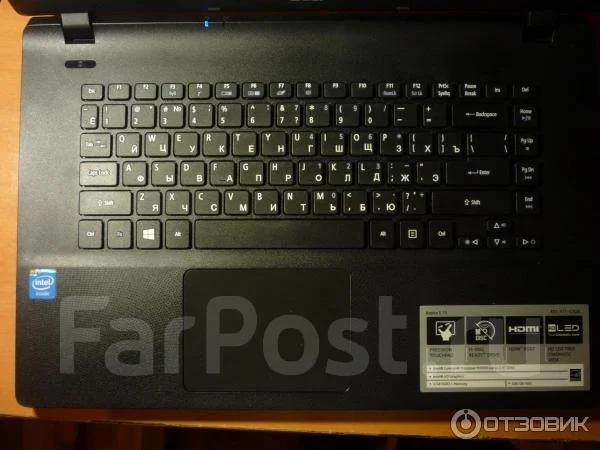 Acer Aspire E15. ���� 320���, WiFi: 1, Bluetooth: 1, ����������� �� 10��. ����