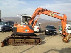 Hitachi EX75. Экскаватор без пробега по РФ. Прямая стрела. Привоз апрель 2015., 0,35 куб. м.