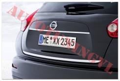 Накладка ХРОМ на дверь багажника на Nissan JUKE!