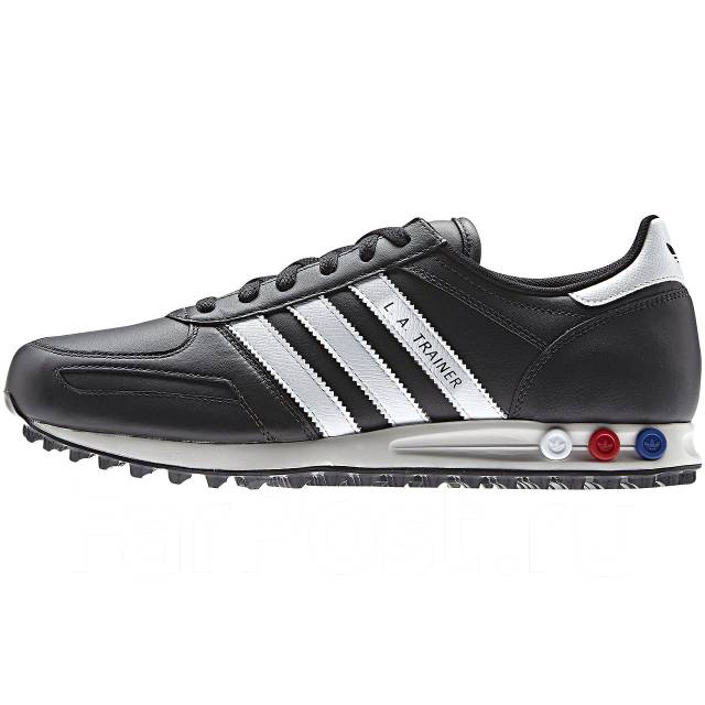 Adidas la best sale trainer leather mens