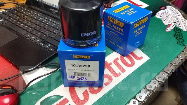 Масляный фильтр для мотоцикла EMGO 10-822300 / HF303, новый, в наличии ...