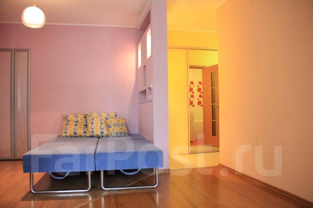 1-комнатная, улица Посьетская 40, восток, 4 этажей, 30,0 кв. м. центр ...