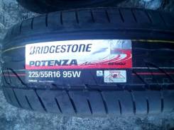 Bridgestone Potenza RE002 Adrenalin. Летние, без износа, 4 шт