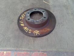 Диск тормозной. Toyota Hilux Surf, KZN185, KZN185G, KZN185W Toyota Land Cruiser Prado, KZJ95, KZJ95W Двигатель 1KZTE