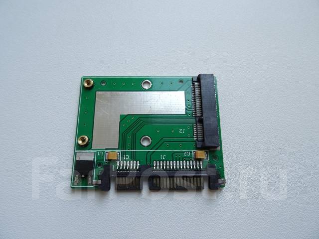 Переходник для SSD Msata в SATA, новый, в наличии. Цена: 500₽ во ...