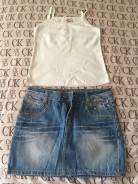 Юбочка Bebe + маечка в подарок. 40-44