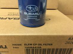 Фильтр масляный. Subaru: Forester, Impreza XV, Legacy, Outback, Impreza, XV, BRZ Двигатели: EE20Z, FA20, FA20F, FB20, FB204, FB20B, FB25, FB253, FB25B...